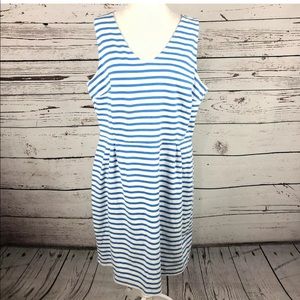 Old Navy Ponte Stripped Dress